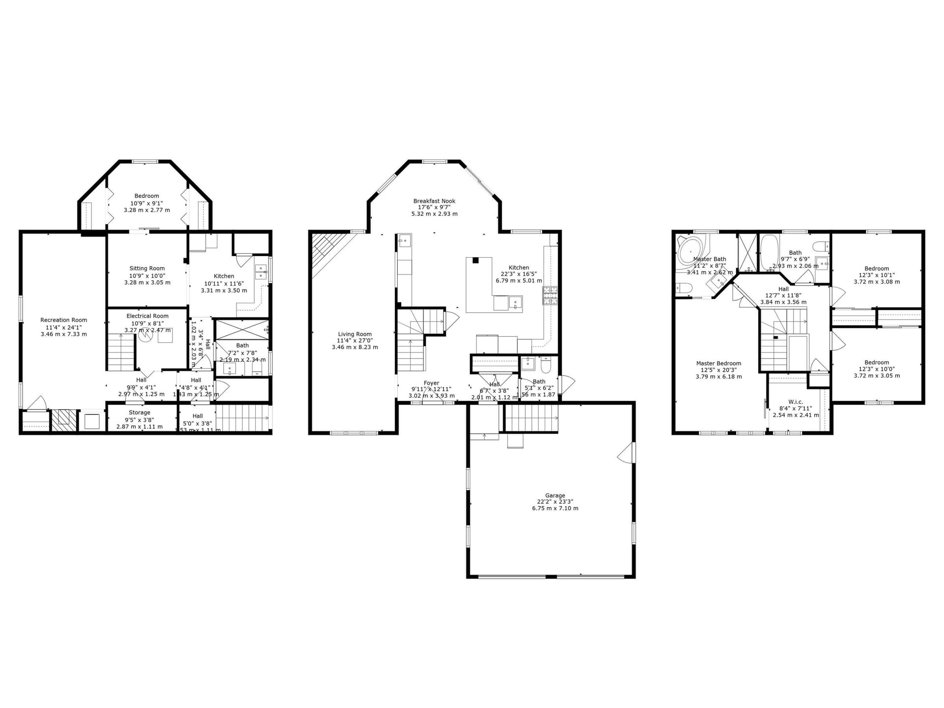 Precise 2D Measured Floorplans